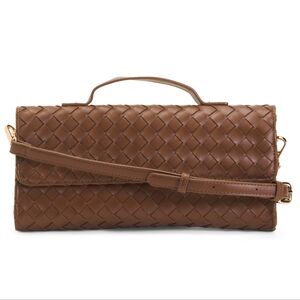 NEW Urban Expressions Woven Crossbody Handbag